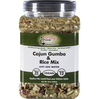 Neilly's Food 24 oz Cajun Gumbo rice mix