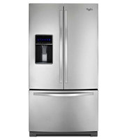 Whirlpool WRF736SDAM: 26 cu. ft. French Door Refrigerator with MicroEdge A Shelves
