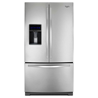 Whirlpool WRF736SDAM: 26 cu. ft. French Door Refrigerator with MicroEdge A Shelves