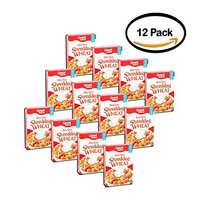 PACK OF 12 - Great Value Shredded Wheat Cereal, 16.4 oz