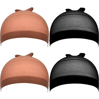 eBoot Nylon Wig Caps, 4 Pieces
