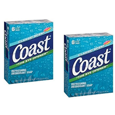 Coast Classic Original Scent, 16 Count 4 Ounce Bars by Coast