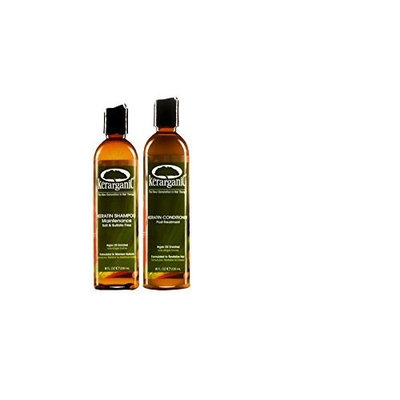 ORGANIC KERATIN POST-TREATMENT SET - SALT & SULFATE FREE SHAMPOO 08oz + CONDITIONER 08oz
