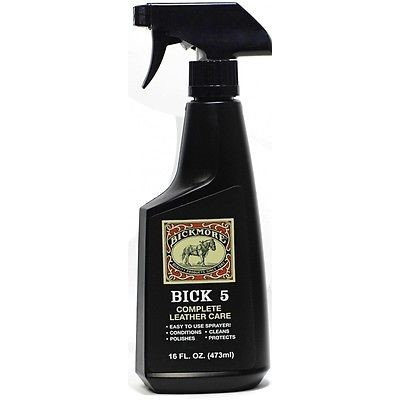 Bickmore Bick 5 Complete Leather Care Conditioner/Cleaner/Polish/Protector 16 oz