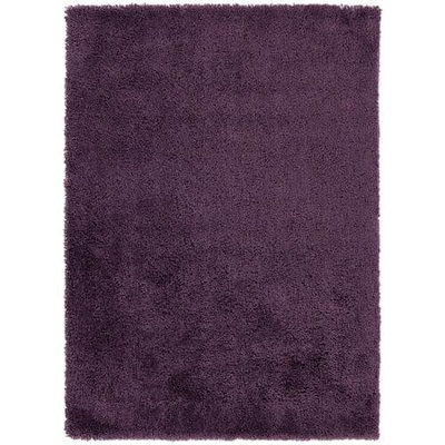 8' x 11' Halcyon Plum Ultra Plush Hand Woven Area Throw Rug