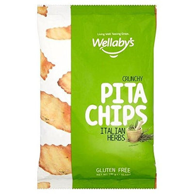 Wellaby's Gluten Free Italian Herbs Pita Chips 130g