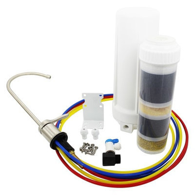 New Wave Enviro 796515300086 10 Stage Under Sink Water Filtration System