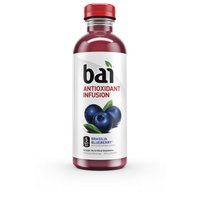 B.a.i. Bai Brasilia Blueberry, 5 calories, 100% Natural, Antioxidant Infused Beverage, 18oz, 12pk