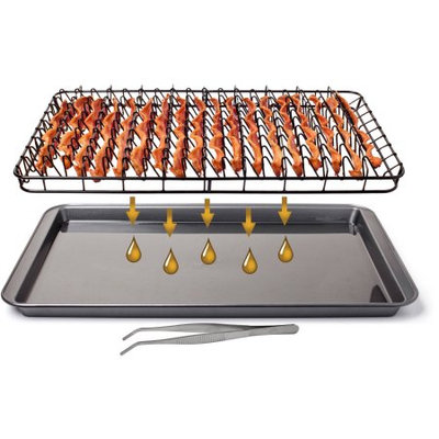 Chef Tony™ Mega Bacon Pan with Tongs