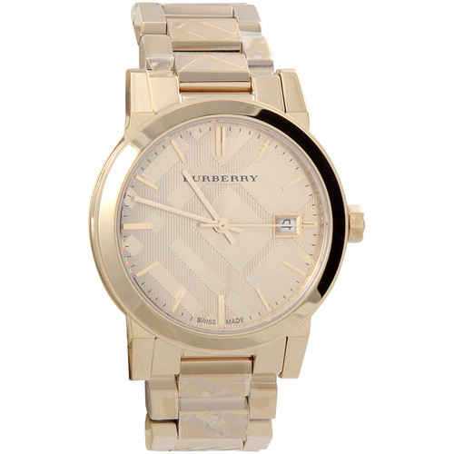 Burberry BU9145 The City Gold-Tone Ladies Watch Anti reflective sapphire