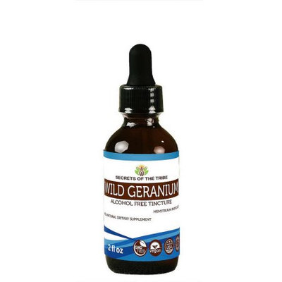 Nevada Pharm Wild Geranium Tincture Alcohol-FREE Extract, Wildcrafted Wild Geranium (Geranium maculatum, Cranesbill) Dried Root 2 oz