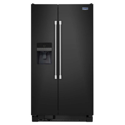Maytag Black Side-By-Side Refrigerator