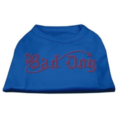 Ahi Bad Dog Rhinestone Shirts Blue XL (16)