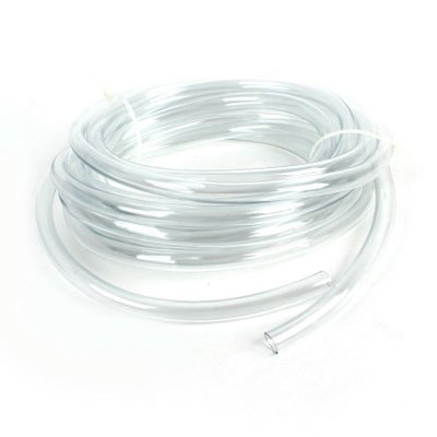 Soft Plastic Aquarium Air Tube Pipe Clear White 19M Length