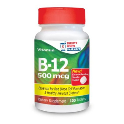Thrifty White Vitamin B-12 500 mcg - 100 Tablets