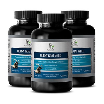 Sex booster for women - HORNY GOAT WEED EXTRACT - Horny - 3 Bottle 180 Capsules