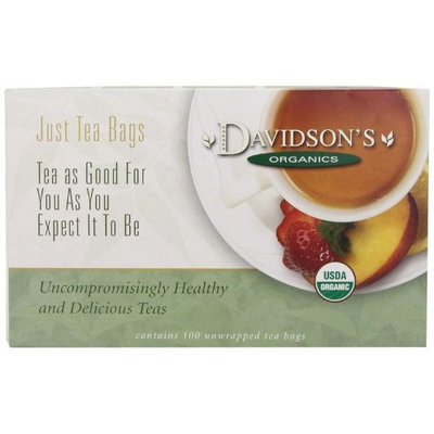 Davidson's Tea Davidson Organic Tea 172 Red Passion Tea Box of 100 Tea Bags