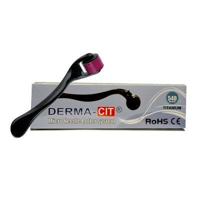 DERMA-CIT Micro Needle Titanium Skin Derma Roller (540 Pin) 2.0mm