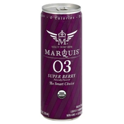 Marquis Super Berry Energy Drink - 12 fl oz Can