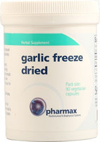 Pharmax Garlic Freeze Dried 90 Vegetarian Capsules