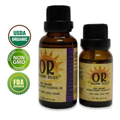 Organic Relief - Organic Citronella Essential Oil 15ml
