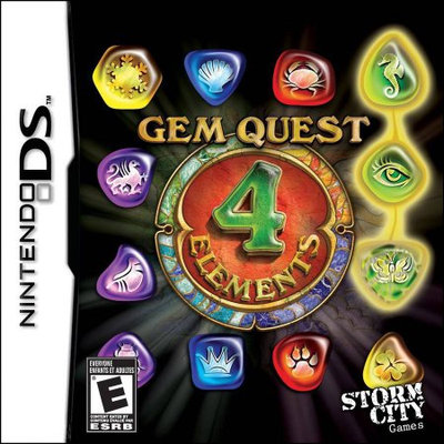 Storm City Entertainment Gem Quest 4 Elements (DS)