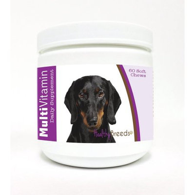 Healthy Breeds 1127-dach-003 60 Count Dachshund Multi-Vitamin Soft Chews, One Size
