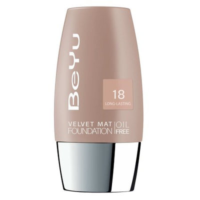 BeYu Velvet Mat Oil Free Foundation Honey Chiffon 1 Fl Oz