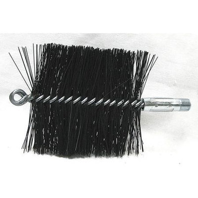 TOUGH GUY 3EDC5 Flat Baffle Boiler Brush, Dia 3,1/4 MNPT