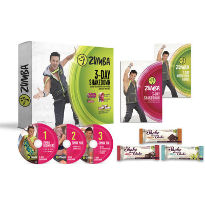 Zumba 3-Day Shakedown Nutrition and Weight Loss Fitness System