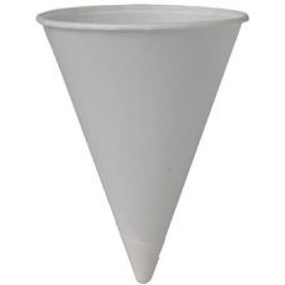 Solo Cup Company Solo 4.25-oz. Paper Cone Water Cups, 5,000 Cups (SCC 42BR)