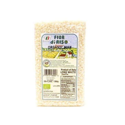 Fior di Riso Organic Long White Superfino Carnaroli Rice, 16 oz