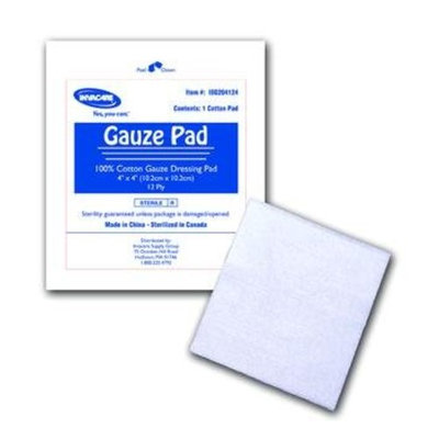 Invacare® Sterile Gauze Pad (Size: 4