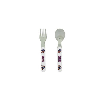 Baby Fantactics New York Giants Baby Fanatic Fork and Spoon Set