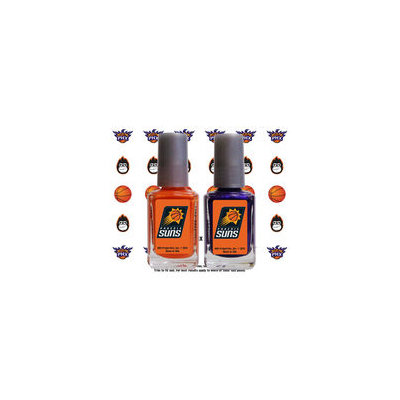 Phoenix Suns 2-Pack Nail Polish with Nail Decal