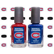 Montreal Canadiens 2-Pack Nail Polish with Nail Decal