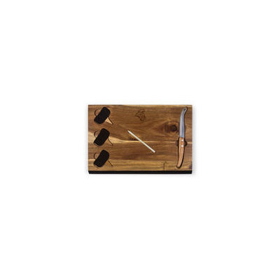 Picnic Time Coastal Carolina Chanticleers Delio Acacia Cheese Board with Acacia Markers
