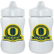 Baby Fanatic - NCAA 2-Pack Sippy Cup Set, Oregon Ducks