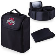 Picnic Time 715-00-179-444-0 Ohio State University Digital Print Trunk Boss in Black with Cooler