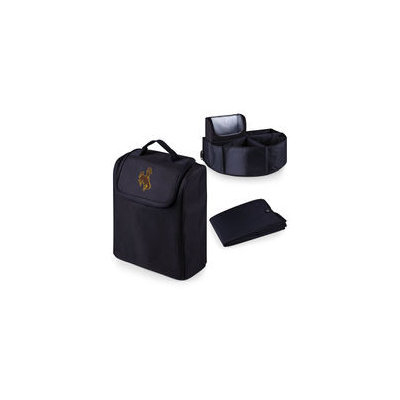 Picnic Time 715-00-179-694-0 University of Wyoming Digital Print Trunk Boss in Black with Cooler