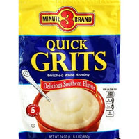 3 Minute Brand Quick Grits 24oz Bag (Pack of 6)