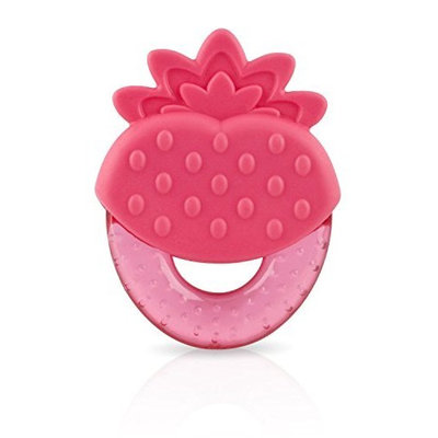 Nuby Ice Gel Teether Fruit Green by Nuby