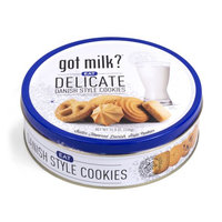 Got Snacks Llc. Got Milk? Classic Danish Butter Cookies in Tin (Kosher)