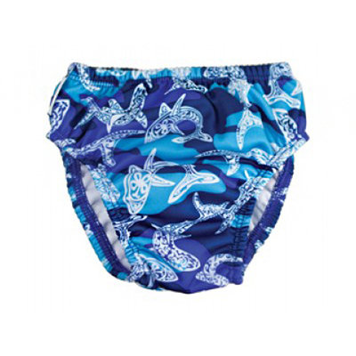 FINIS Reusable Swim Diaper - Small - Shark Camo