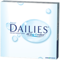 FOCUS DAILIES 90 Pack Contact Lenses