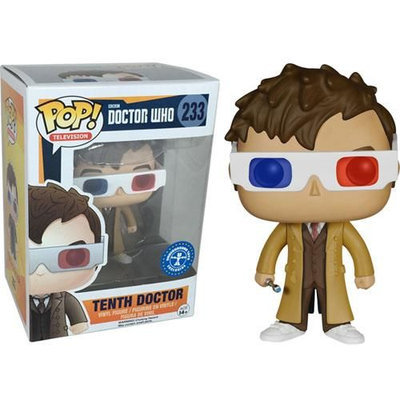 Doctor Who 10th Doctor 3D Specs Limited Edition Pop! Vinyl Figure