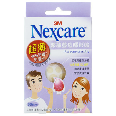 3M - Nexcare Thin Acne Dressing 36 pcs