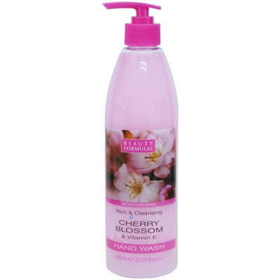 Beauty Formulas - Cherry Blossom and Vitamin E Hand Wash 600ml/20.29oz
