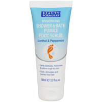Beauty Formulas - Invigorating Shower and Bath Pumice Foot Scrub 100ml/3.3oz