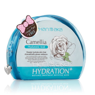 HANAKA - Botanic Treatment Reviving Mask (Camellia + Hyaluronic Acid) 5 pcs